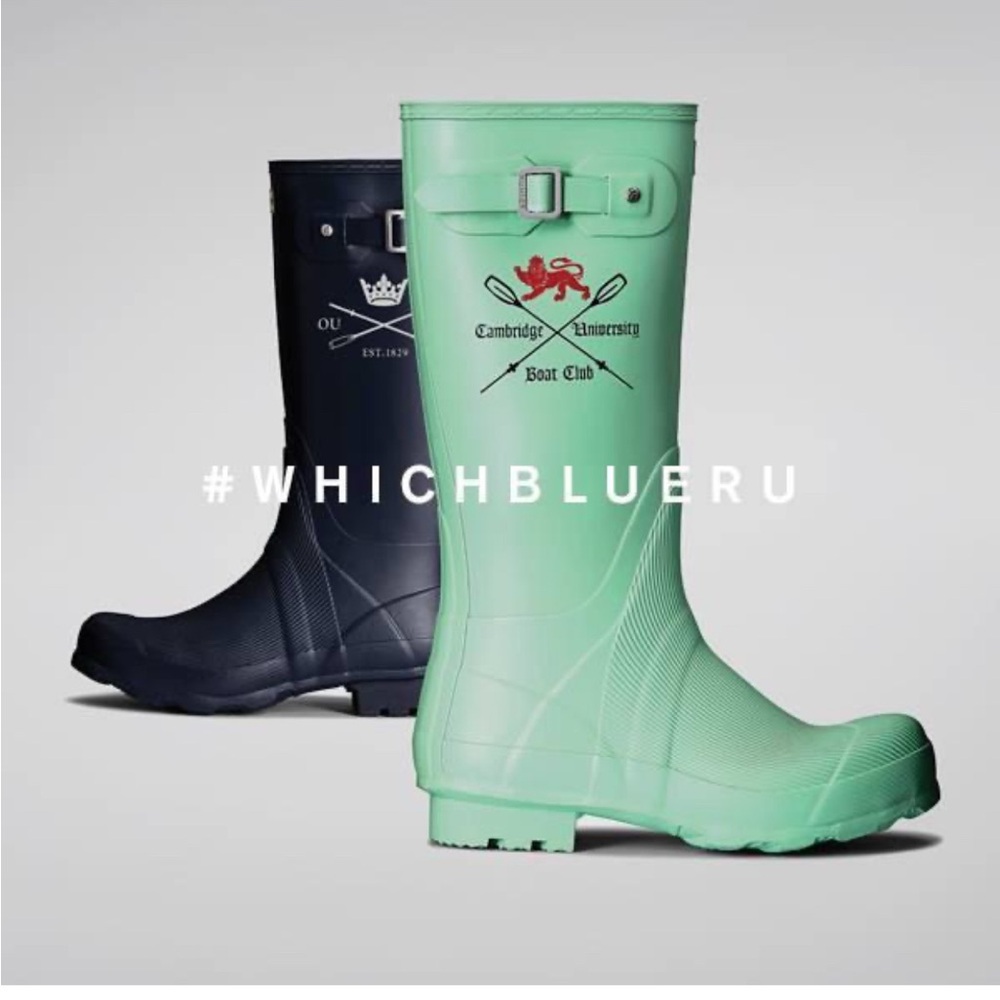 Cambridge University Boat Club Rain Boots Limited Edition